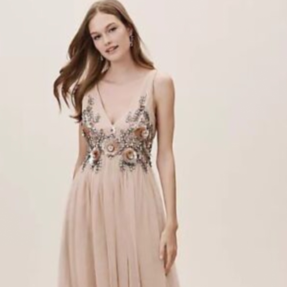 NWT Anthrologie BHLDN Isabel Dress Size 4
